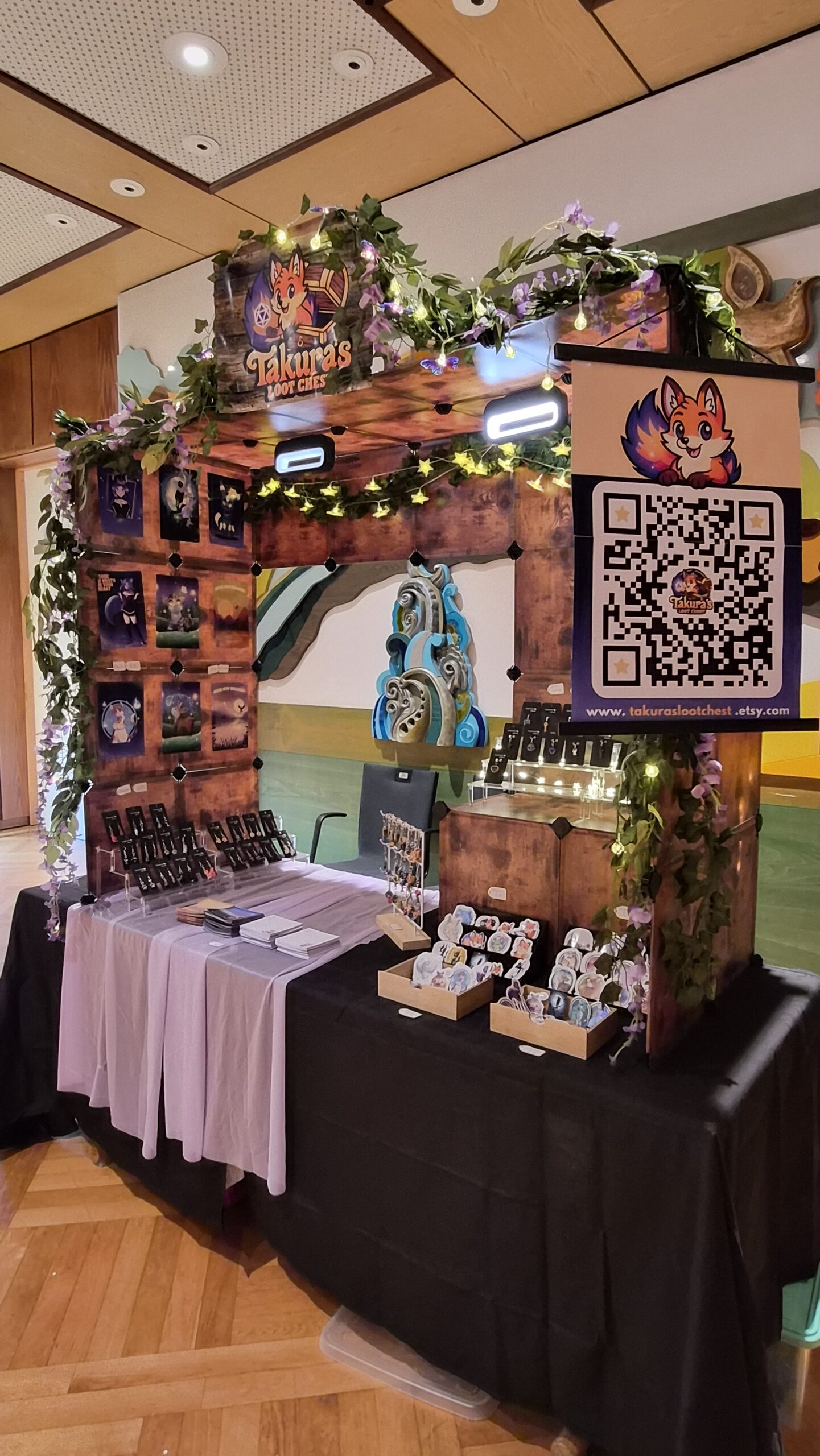Ausstellerstand von Takuras Loot Chest